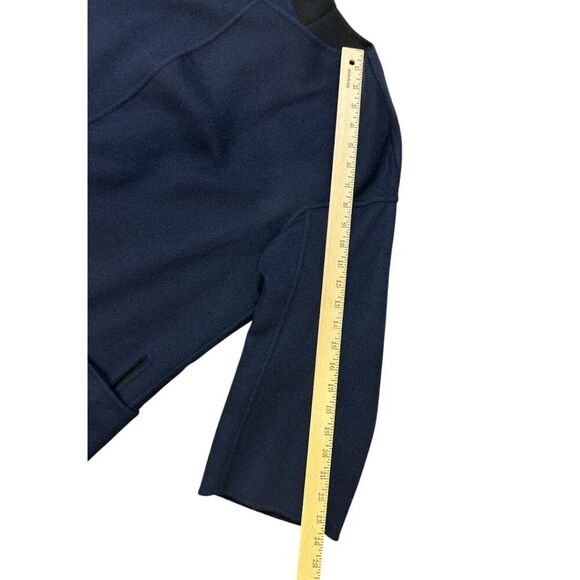 Jil Sander Cashmere Coat Jacket Reversible Italy Minimalist Quiet Luxury Sz 36 - Picture 12 of 16